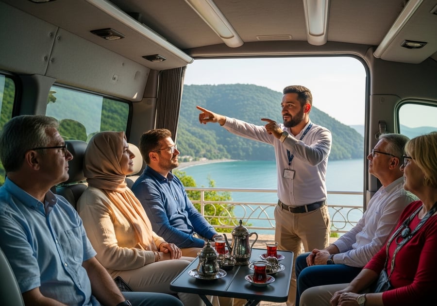 Arabic Driver in Trabzon for Luxury Private Tours | Safaraq tourzim