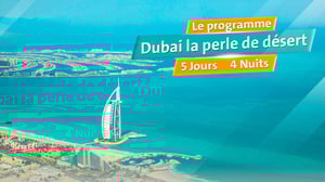 Programme touristique "Dubaï : Joyau du Désert" : 5 jours, 6 nuits