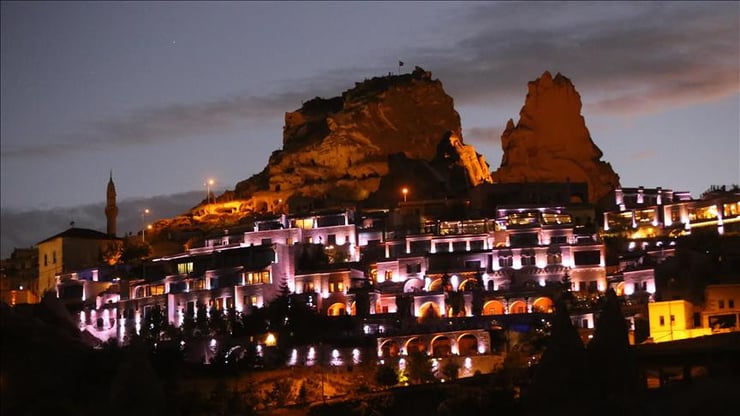 Grottes en Cappadoce