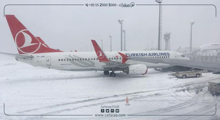 مطار اسطنبول يستعد للشتاء