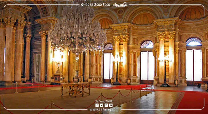 تعرّف على قصر دولما بهجة في إسطنبول قصر السلاطين