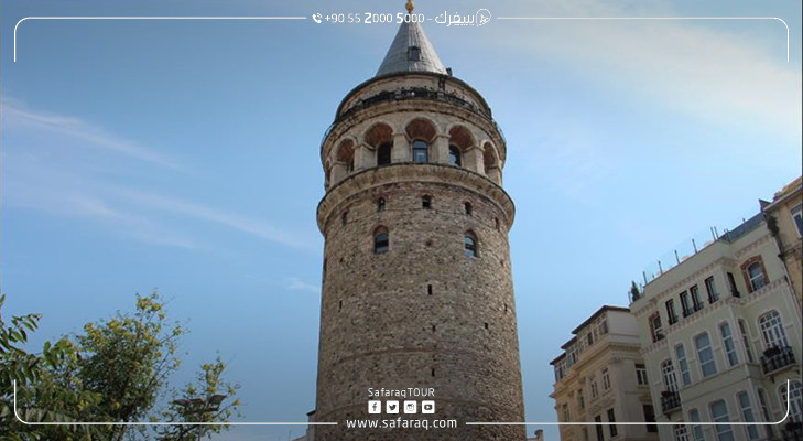 Historical Galata Tower in Istanbul