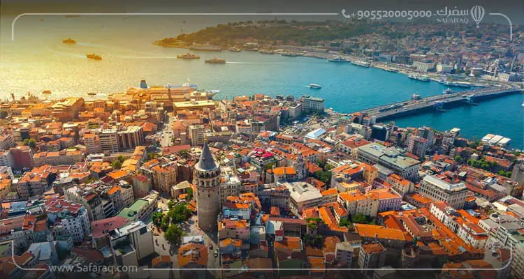 Plus beaux lieux touristiques à Istanbul - Rive européenne