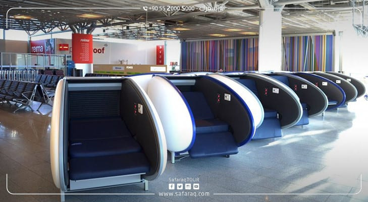 Sleeping Capsules at Istanbul Airport