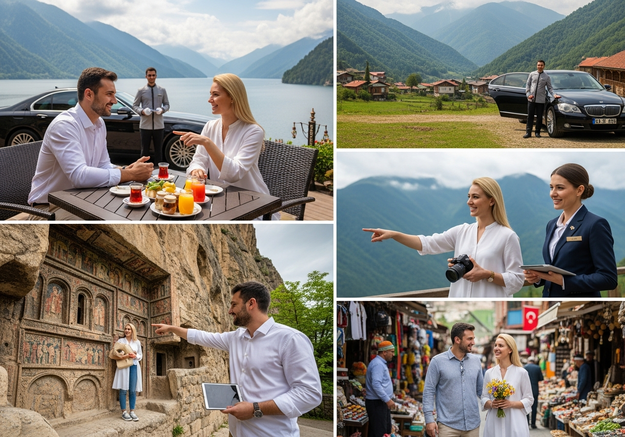 بكج شهر عسل طرابزون 7 ايام | رفاهية VIP