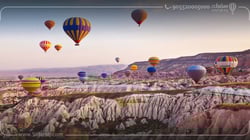 كبادوكيا التركية تتجهز بأبهى حُلة لاحتفالات رأس السنة الميلادية