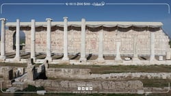 لوحة جدارية ترى النور بعد أكثر من ألف وسبعمئة سنة لوحة جدارية ترى النور بعد أكثر من ألف وسبعمئة سنة