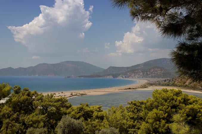 شاطئ إيزتوزو/ موغلا İztuzu Plajı