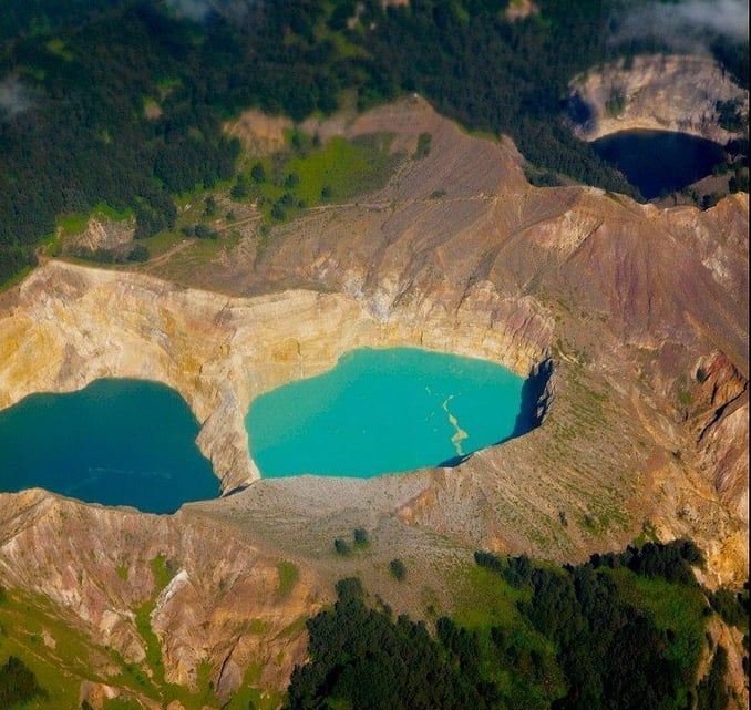 Crater lake in Uzungol