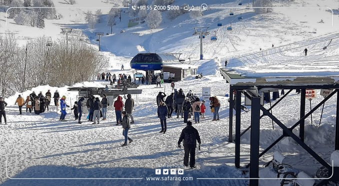 Tourism in Bursa in Winter