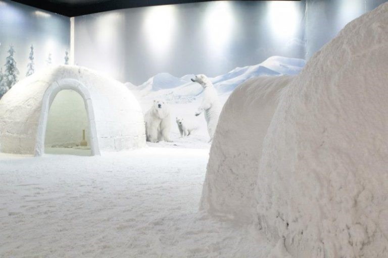 عالم الثلج في انطاليا