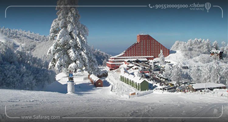 جبل كارتبه في الشتاء