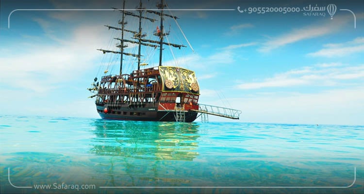 السياحة في بودروم رحلة القراصنة