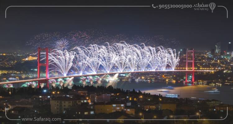 احتفالات رأس السنة في اسطنبول
