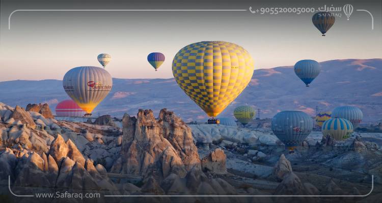 Monter en montgolfière, Cappadoce