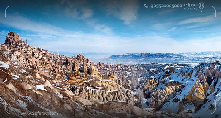 Magical Snowy Landscapes Cappadocia