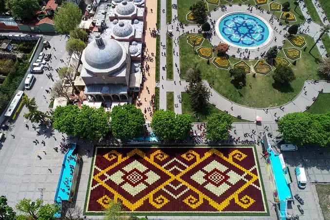 الحدائق في اسطنبول