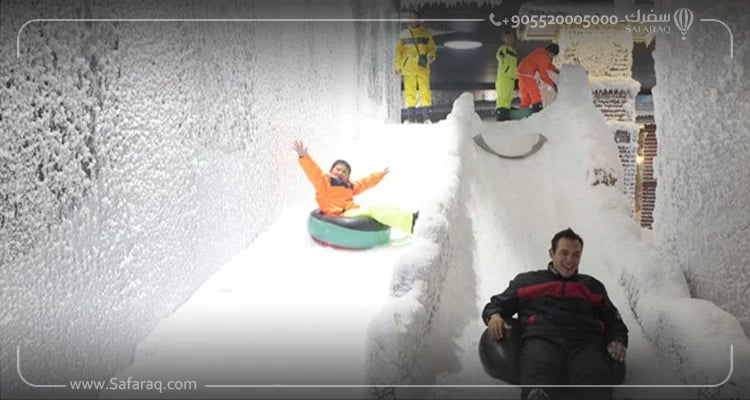 متحف الثلج في مول فورم اسطنبول