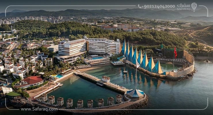 منتجع Adin Beach Hotel في ألانيا