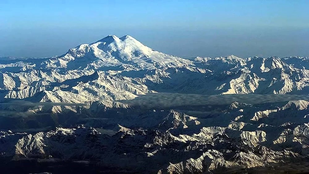 The Caucasus Mountains in Georgia