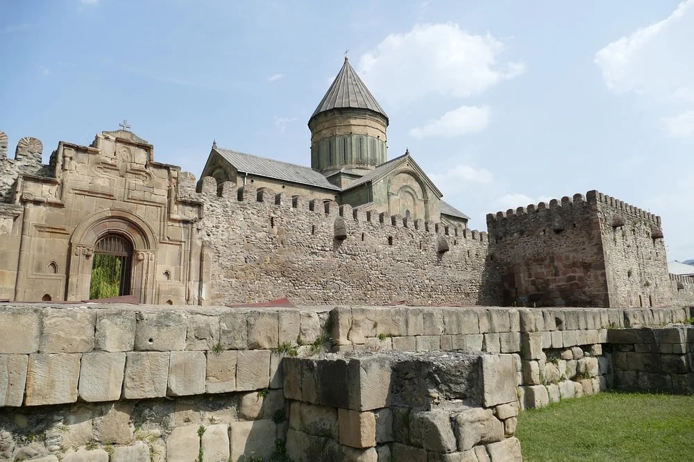 Tourism in Mtskheta, Georgia