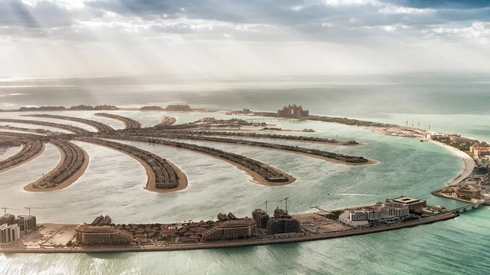 جزيرة نخلة ديرة في دبي