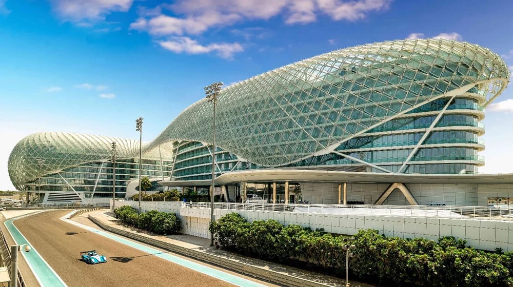 Yas Island in Abu Dhabi