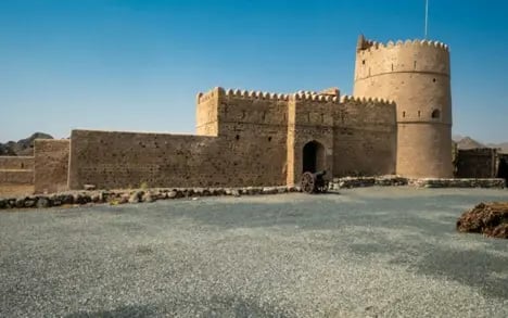 الاثار في منطقة الفجيرة