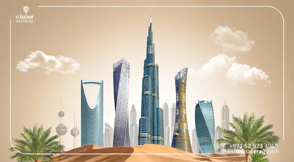 Tourist trips to Dubai attractions