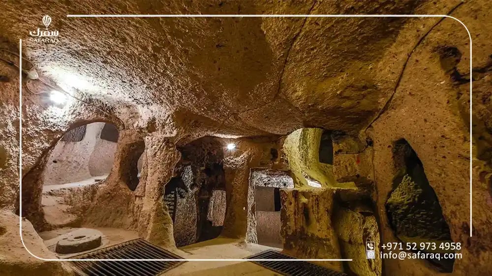 Derinkuyu Underground City in Cappadocia