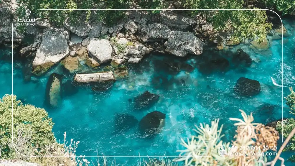 the beautiful nature in Antalya