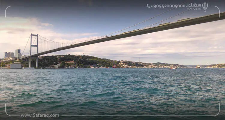 Bosphor strait in Istanbul