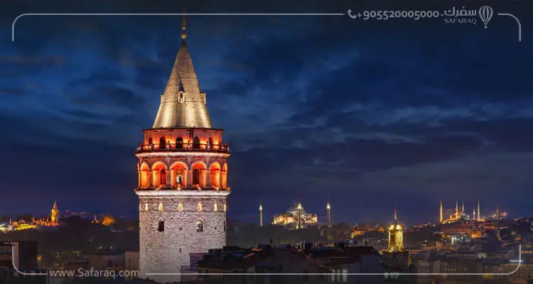 Galata saray Tower in Istanbul