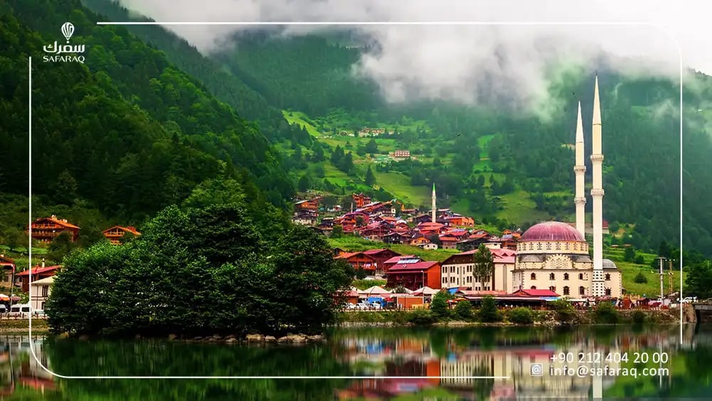 Uzungol lake in Trabzon