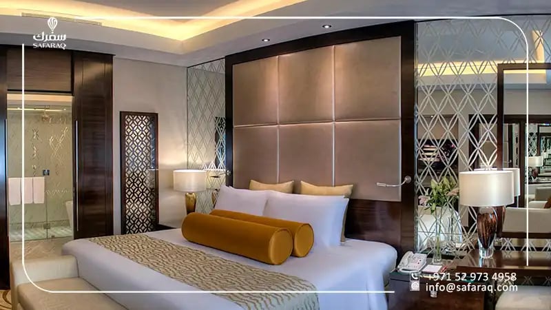 luxury hotel room in Dubai