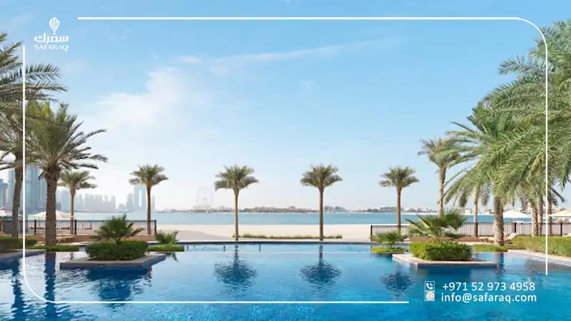 Fairmont hotel The Palm in Dubai