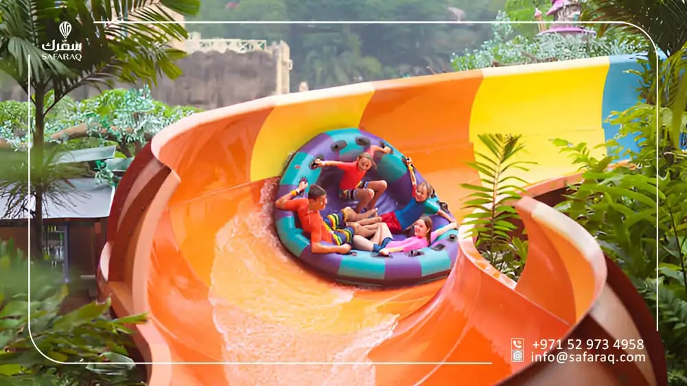 kids in wild wadi waterpark