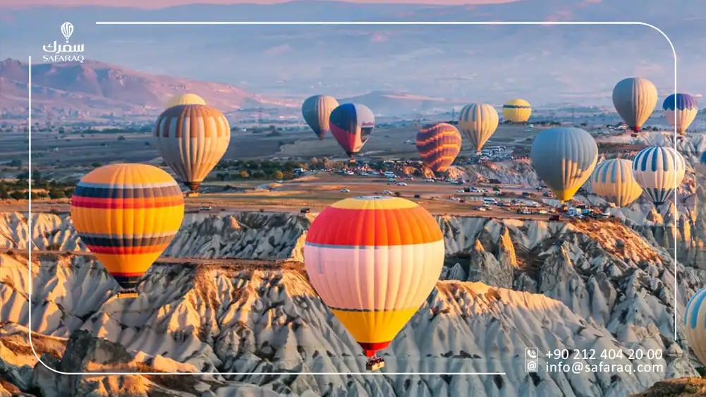 مظهر المناطيد في كابادوكيا