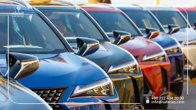 أحدث السيارات لخدمة النقل من مطار أنطاليا