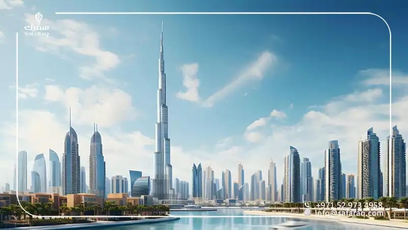 Burj khalifa in Dubai
