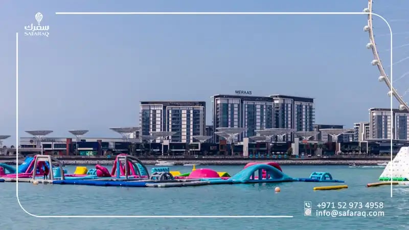 water activities in Bluewaters