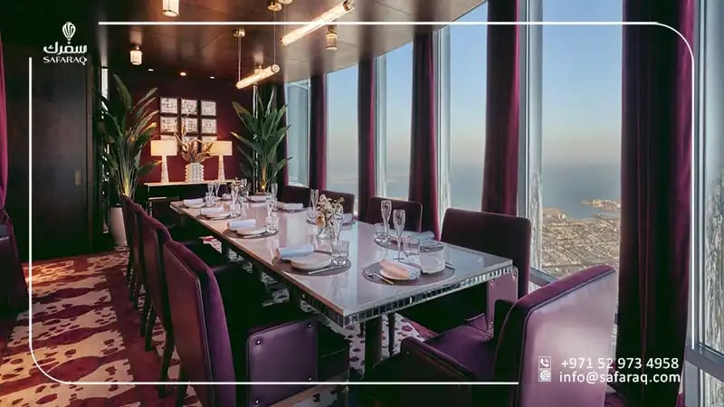 Atmosphere Café in Burj Khalifa