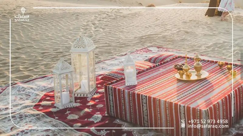 التخييم الصحراوي في دبي