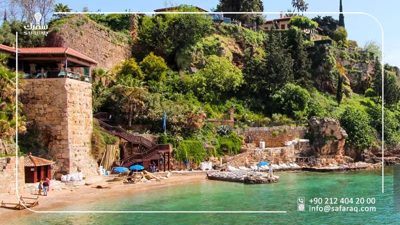 lara beach in Antalya