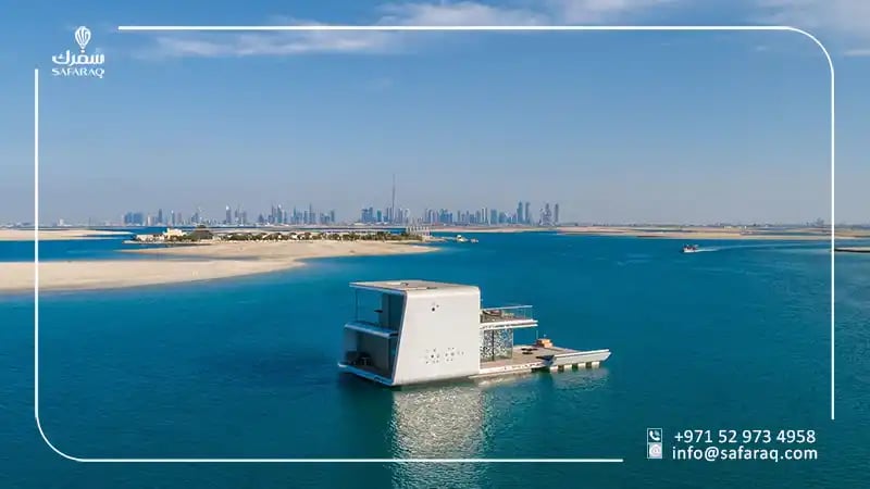 floating villa near Dubai