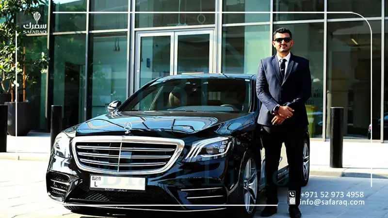a car with driver in Dubai