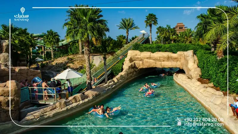 water activities in waterpark