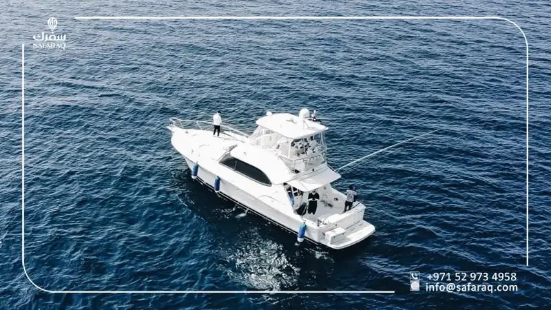 رحلة صيد على متن يخت