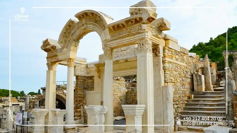 the Temple of Hadrian