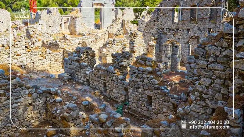 the Ruins of Olympos